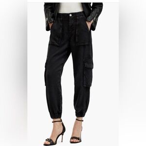 AllSaints Frieda Twill Cargo Joggers